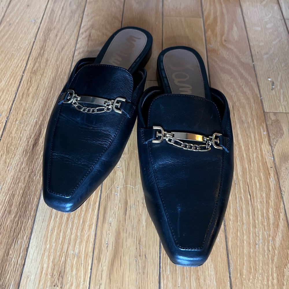 Sam Edelman buckle mule